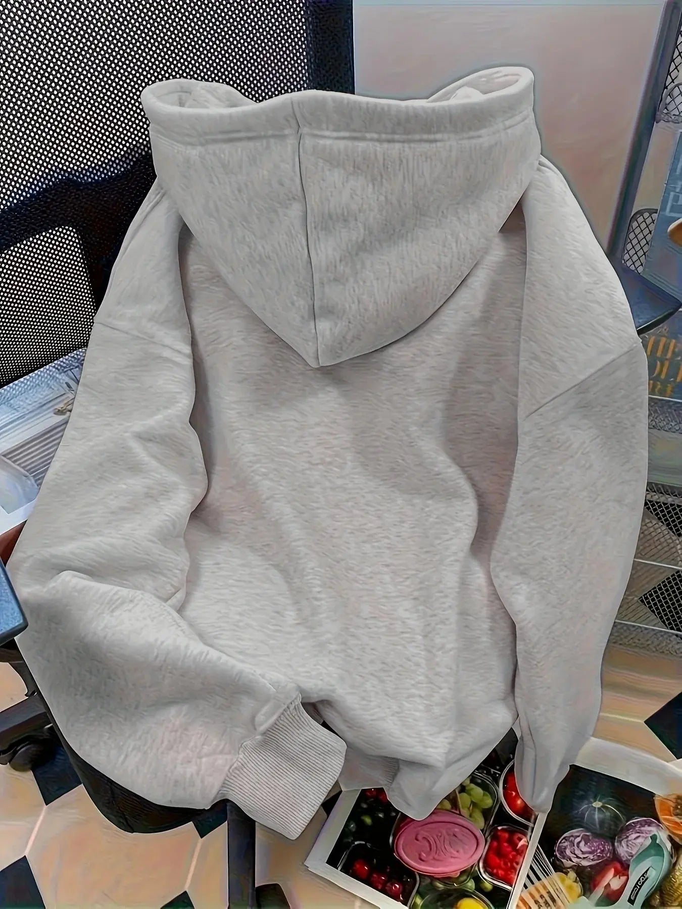 Hoodie Femme Coupe Décontractée – Sweat NEW YORK U.S.A., Style Casual Streetwear Unisexe Vibella