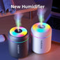 Mini Humidificateur d’Air 180 ml – Diffuseur d’Arômes USB Ultrasonique avec Éclairage LED – Pour Voiture, Maison & Chambre Vibella