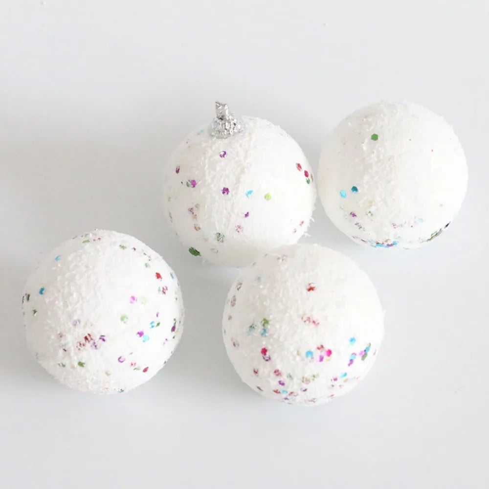 Mini Décorations de Noël – Cônes de Pin, Nœuds, Père Noël, Bonbons et Pendants en Mousse pour Sapin DIY Vibella