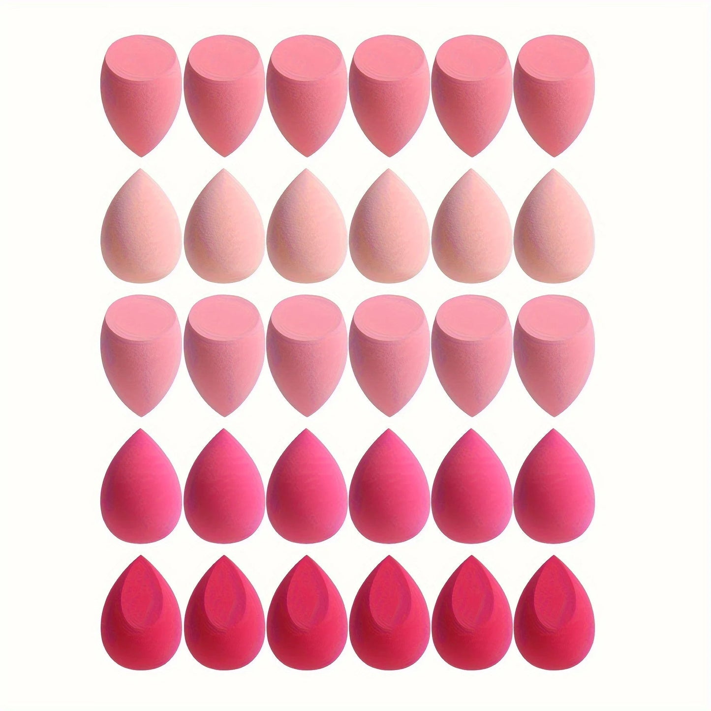 7piece/18piece makeup sponge set, suitable for liquid BB cream powder application, makeup egg dry wet dual-use powder puff Vibella