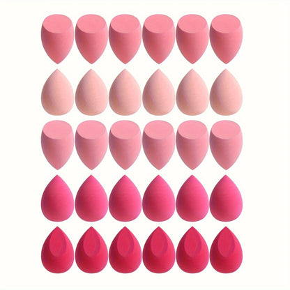 7piece/18piece makeup sponge set, suitable for liquid BB cream powder application, makeup egg dry wet dual-use powder puff Vibella