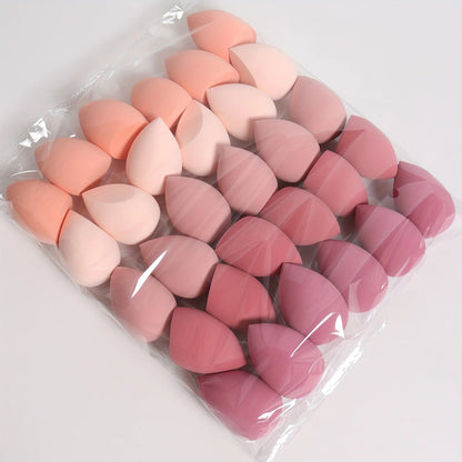 7piece/18piece makeup sponge set, suitable for liquid BB cream powder application, makeup egg dry wet dual-use powder puff Vibella