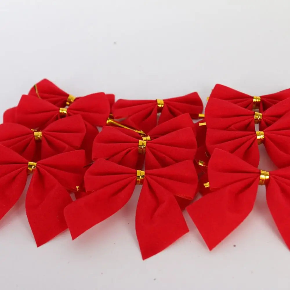 Mini Décorations de Noël – Cônes de Pin, Nœuds, Père Noël, Bonbons et Pendants en Mousse pour Sapin DIY Vibella